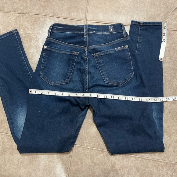 7 For All Mankind Skinny high Waist Jeans - Picture 4 of 8